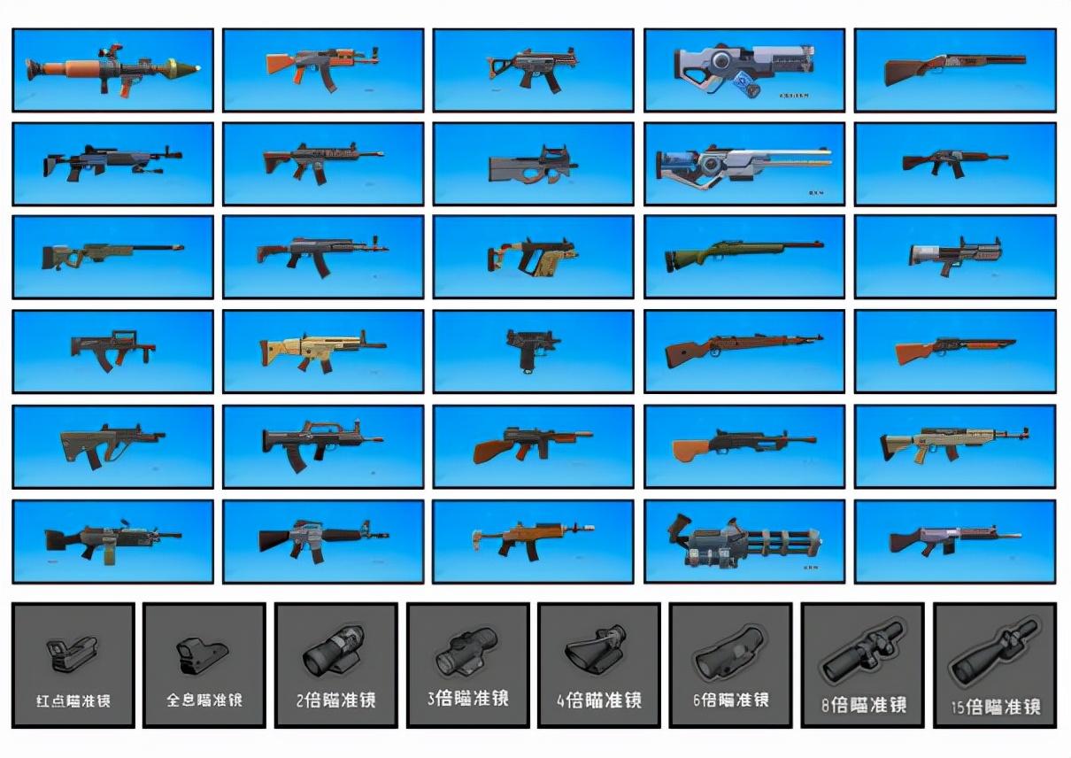 香肠派对SS2赛季最新枪械瞄具介绍（香肠派对瞄具搭配与压枪攻略）