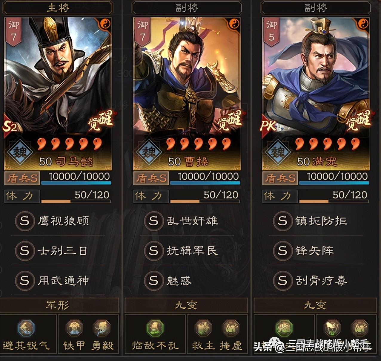 三国志战略版S13阵容天梯表（三国志战略版s3最新阵容排行）
