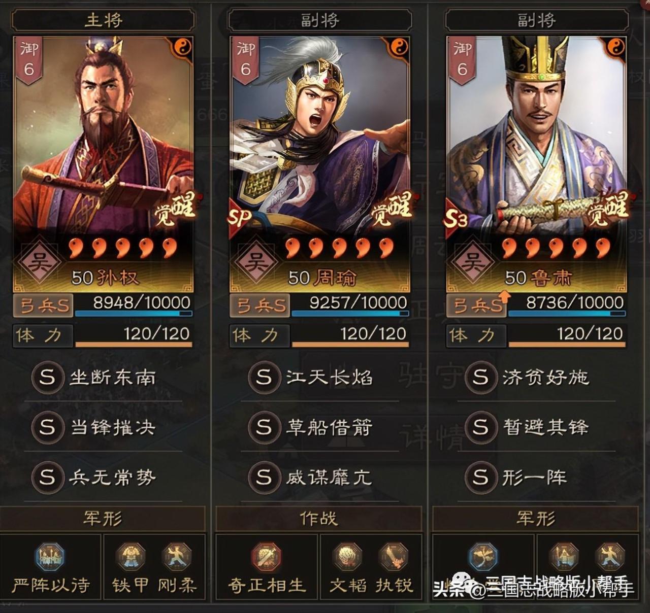 三国志战略版S13阵容天梯表（三国志战略版s3最新阵容排行）
