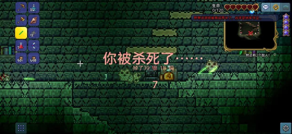 泰拉瑞亚地牢守卫怎么打（泰拉瑞亚地牢守卫掉落物）