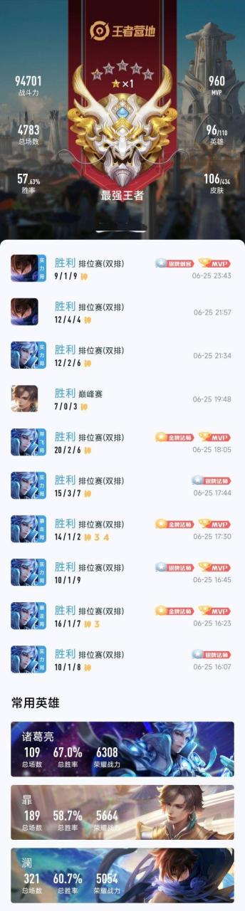 王者荣耀快速上王者技巧（王者S28新赛季诸葛亮打野思路）