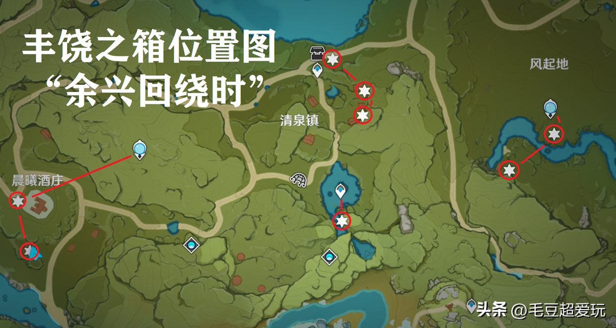 原神余兴回绕时宝箱位置（原神限时活动丰饶宝箱全收集及宝箱位置一览）