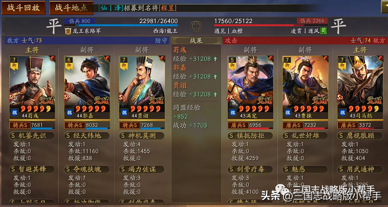 三国志战略版S13阵容天梯表（三国志战略版s3最新阵容排行）