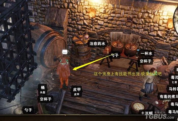 神界原罪2召唤技能书哪里买（神界原罪2技能书NPC获得位置图解一览）