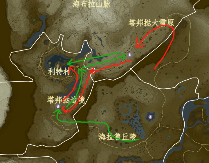 塞尔达大象神兽内部攻略（塞尔达四神兽支线精巧的环境难题）