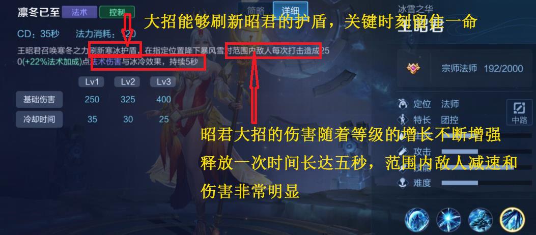 王者荣耀王昭君怎么玩（王者荣耀王昭君技能连招及铭文出装教学）