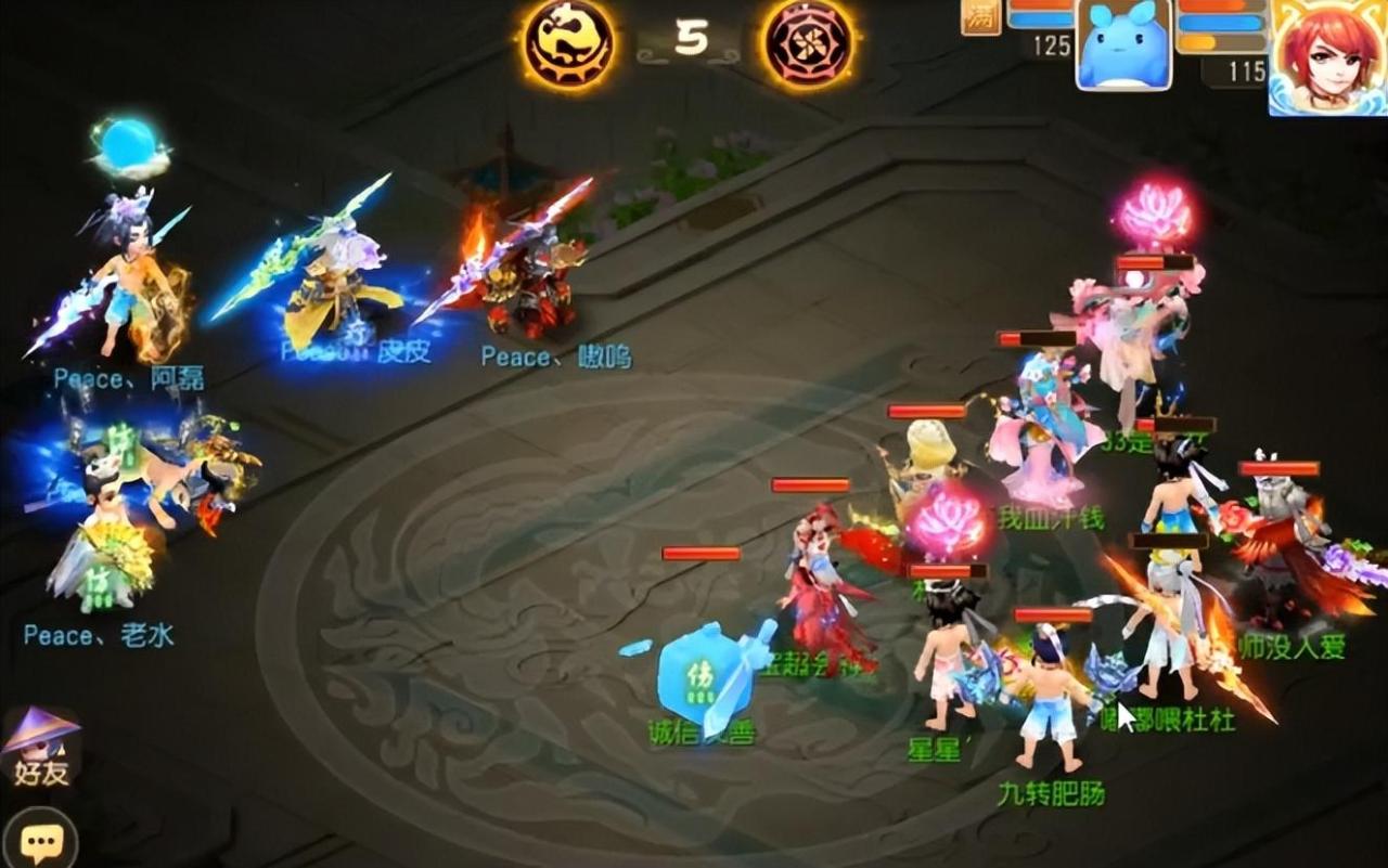 梦幻西游手游什么阵容比较强（梦幻手游最佳五开阵容）