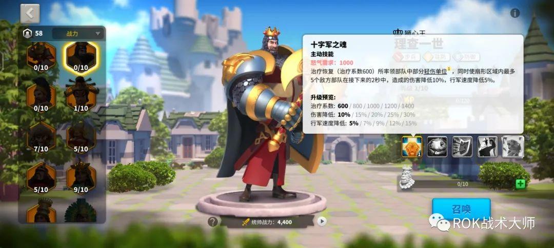 万国觉醒步兵有哪些（万国觉醒步兵迭代介绍）