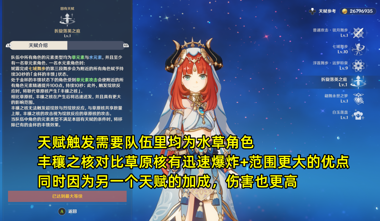 原神妮露用什么四星武器好（原神妮露的详细培养攻略）