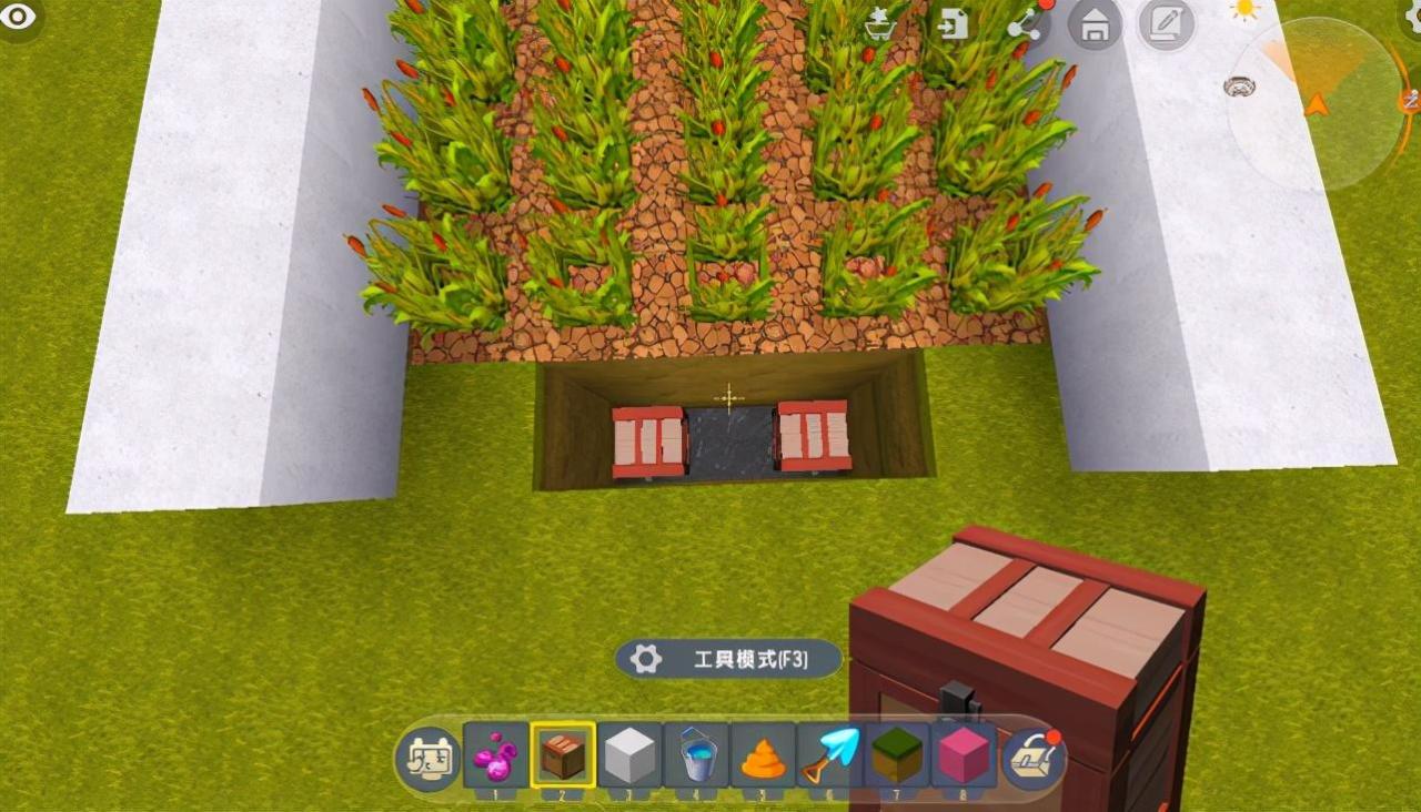 迷你世界小麦成熟怎么快速收割（迷你世界五步自制收割神器）