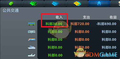 城市天际线公共交通研究报告（城市天际线公交和地铁盈利方法）