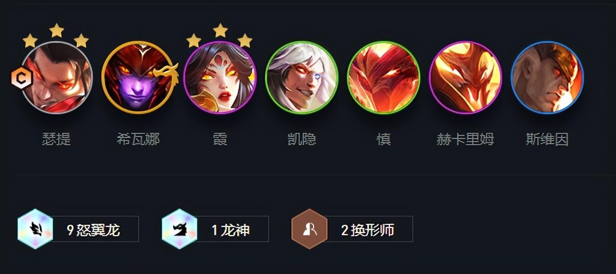 云顶之弈最新上分阵容怒翼龙（云顶之弈S7怒翼龙最强阵容推荐）