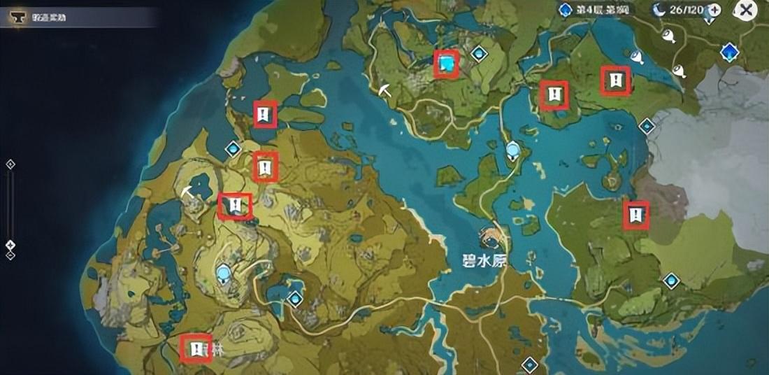 璃月地灵龛位置分布图（璃月神龛位置分布一览）