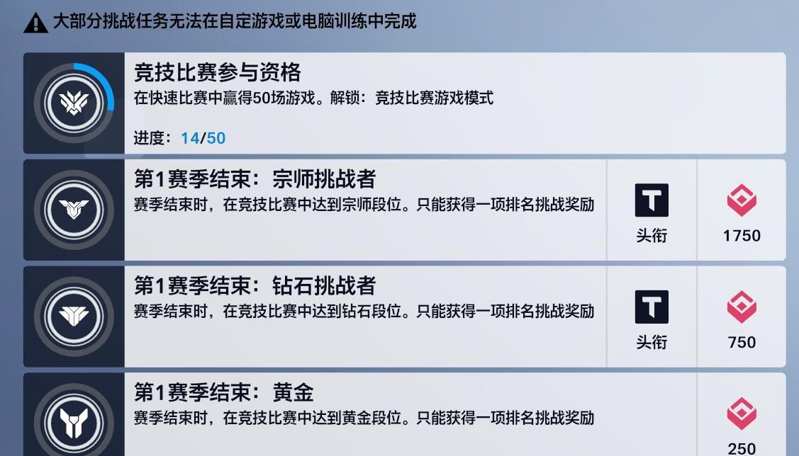 守望先锋归来排位机制全面解析（守望先锋归来排位赛详细攻略）