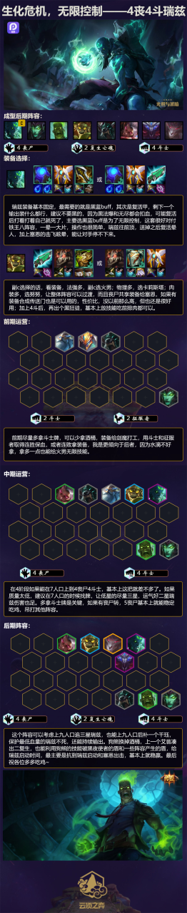 云顶之弈s5丧尸阵容推荐（云顶之弈s5丧尸搭配什么）