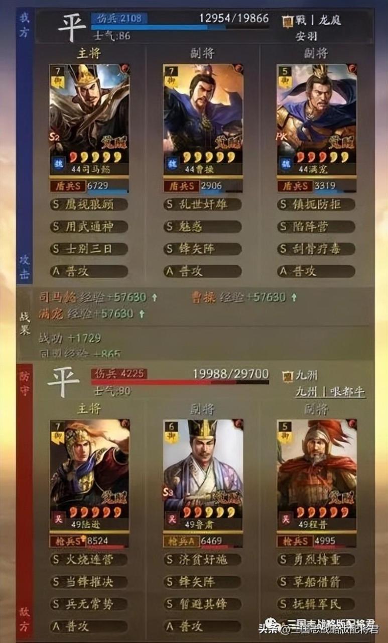三国志战略版平民玩家阵容（三国志0氪平民最强阵容）