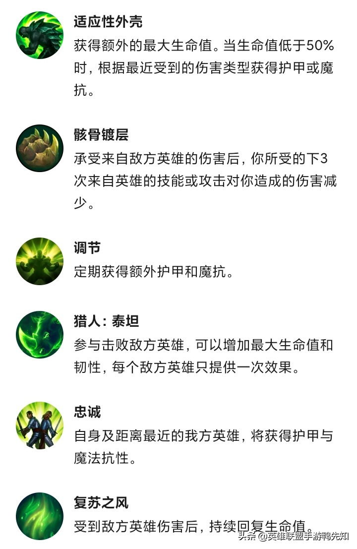 英雄联盟手游符文天赋详解（LOL手游符文天赋设置教学）