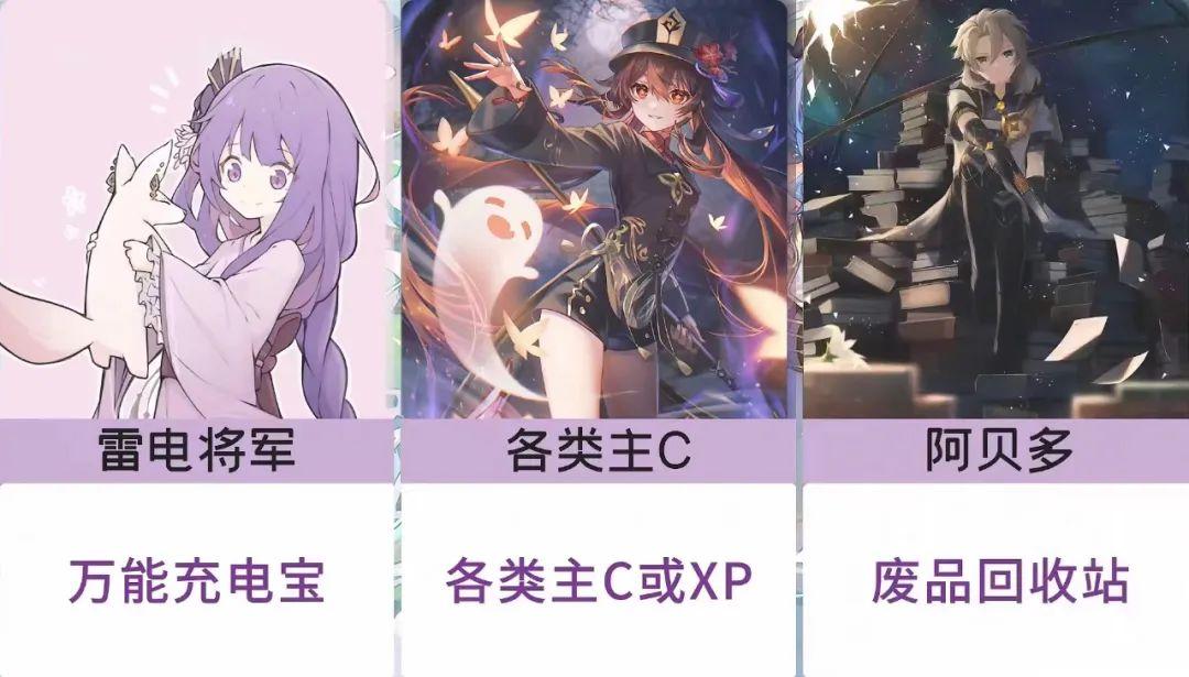 原神免费角色培养优先度（原神0氪必练角色培养顺序）