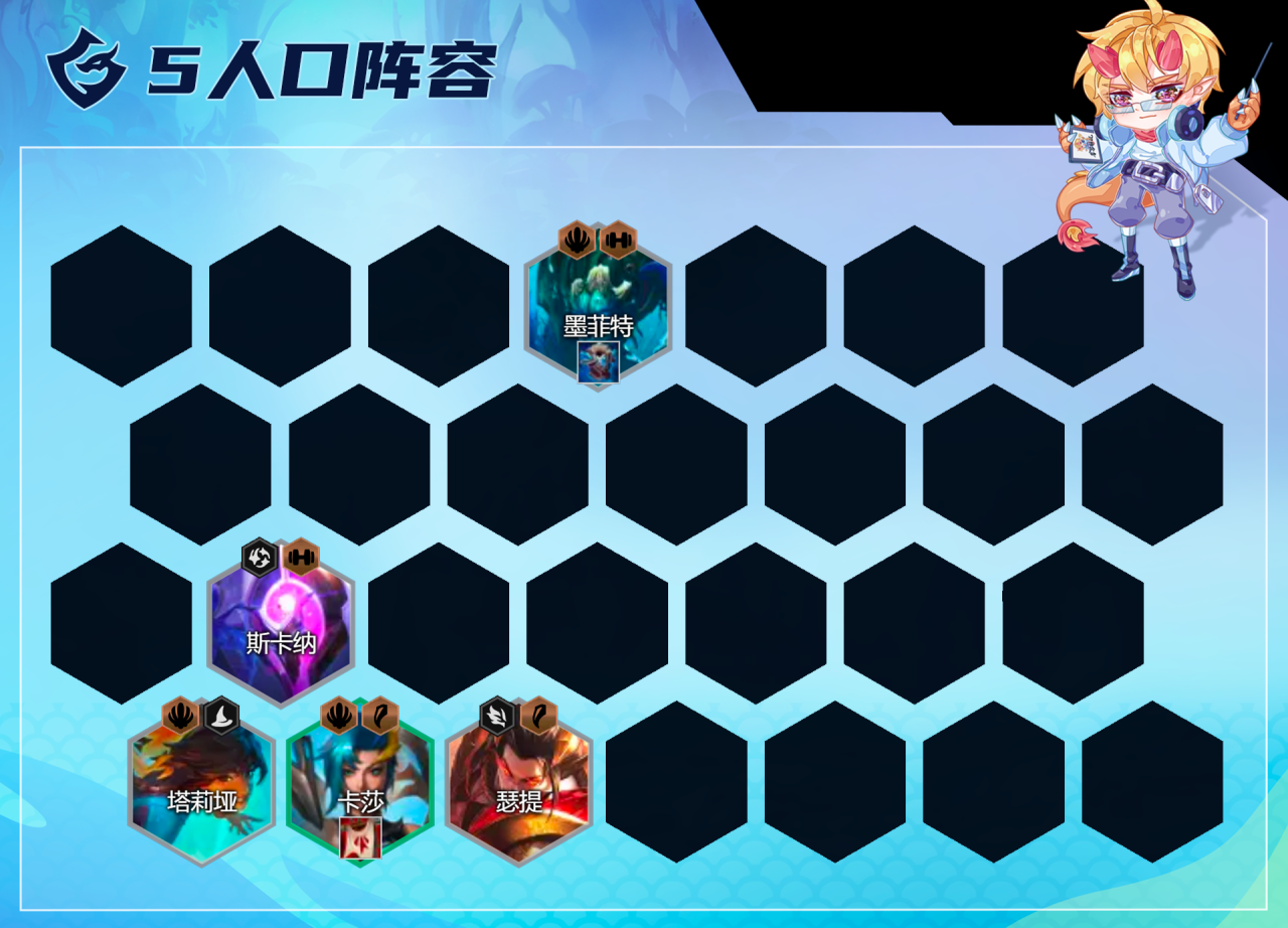 云顶之弈2022最新版阵容（云顶之弈芬妮炮拼阵容玩法教学）