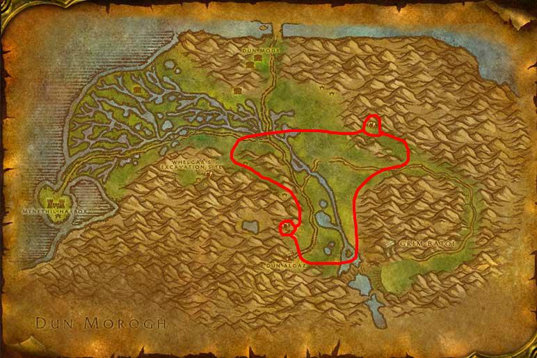 wow采矿路线详细的（魔兽世界怀旧服采矿1-300速成攻略）