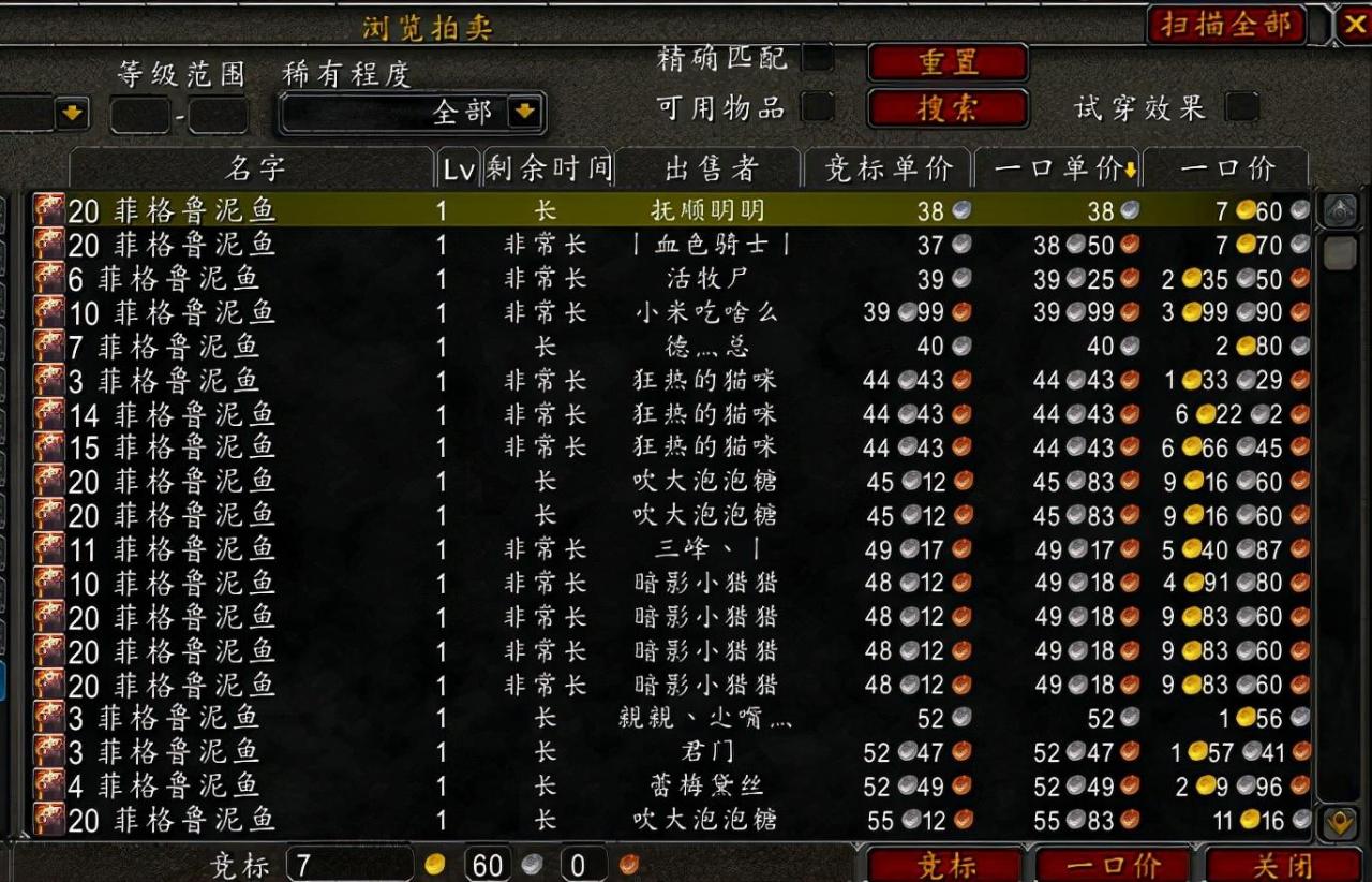 魔兽世界TBC时代最值钱的五种鱼（魔兽世界去哪里钓鱼才是最佳选择）