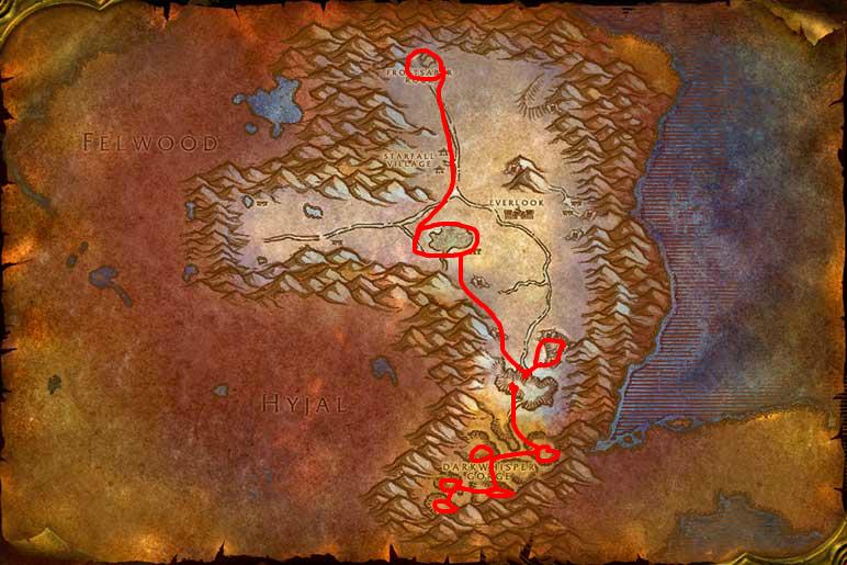wow采矿路线详细的（魔兽世界怀旧服采矿1-300速成攻略）