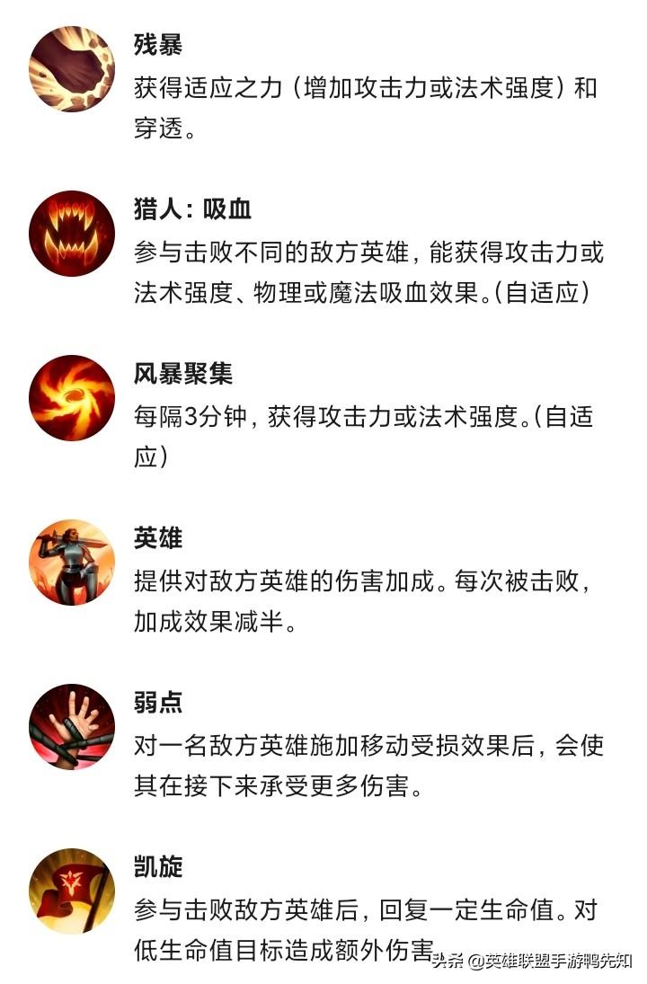 英雄联盟手游符文天赋详解（LOL手游符文天赋设置教学）