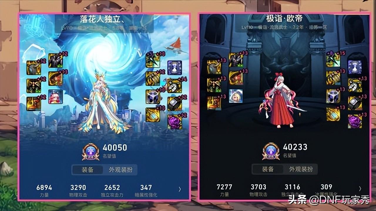 剑帝2022最强搭配表（DNF国服巅峰10大剑帝装备搭配）