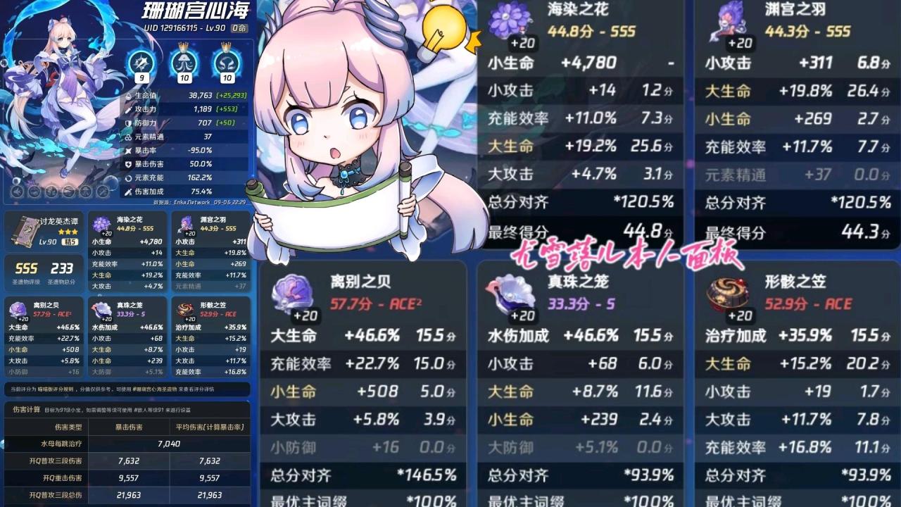 原神珊瑚宫心海玩法攻略（原神心海武器圣遗物阵容天赋命之座等全方位推荐）