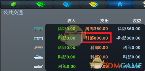 城市天际线公共交通研究报告（城市天际线公交和地铁盈利方法）